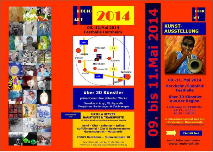 Regio-Art 2014 Flyer