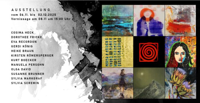 Flyer Aparte Kunst 6.11. bis 2.12.25
